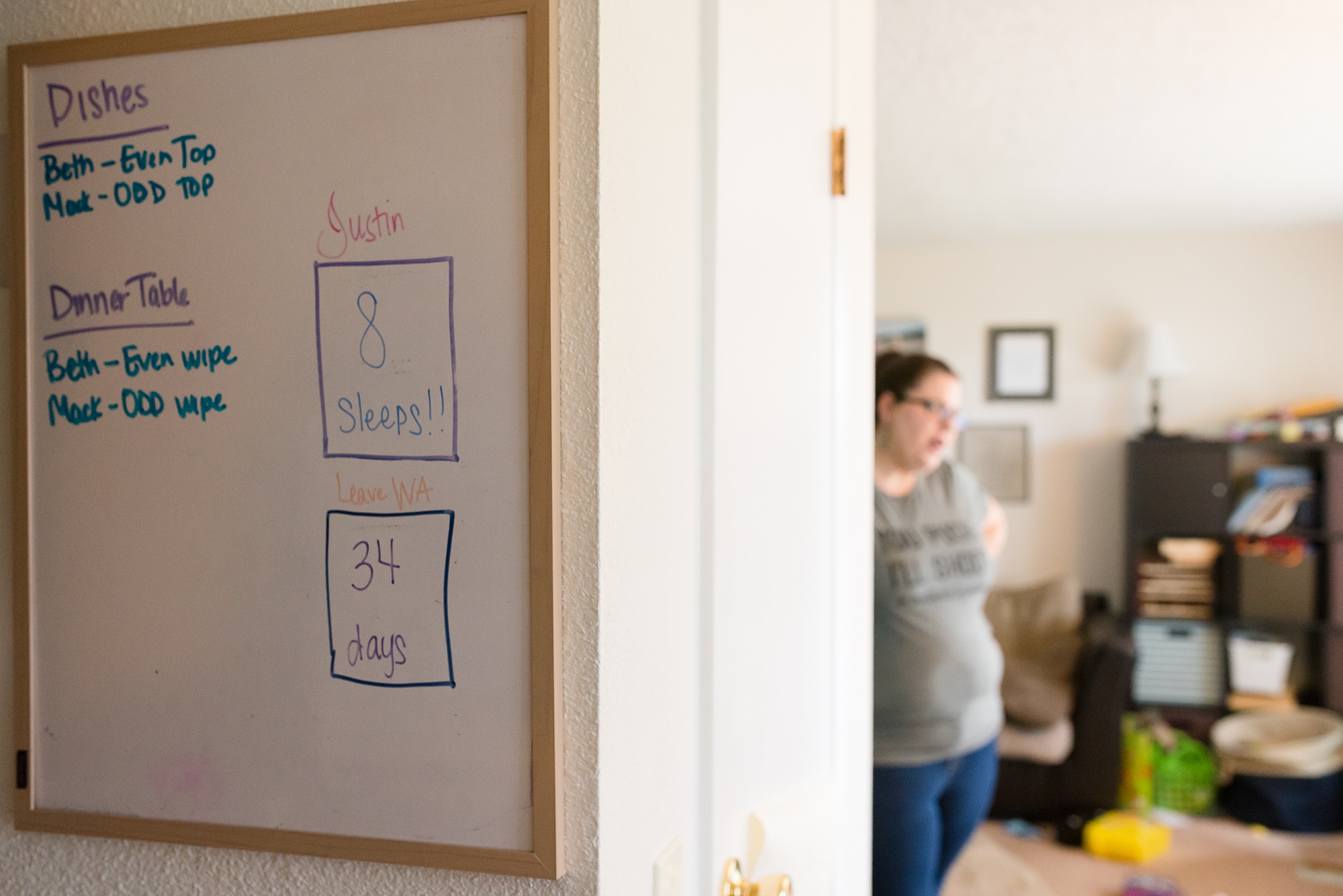 countdown until move date - military family photography