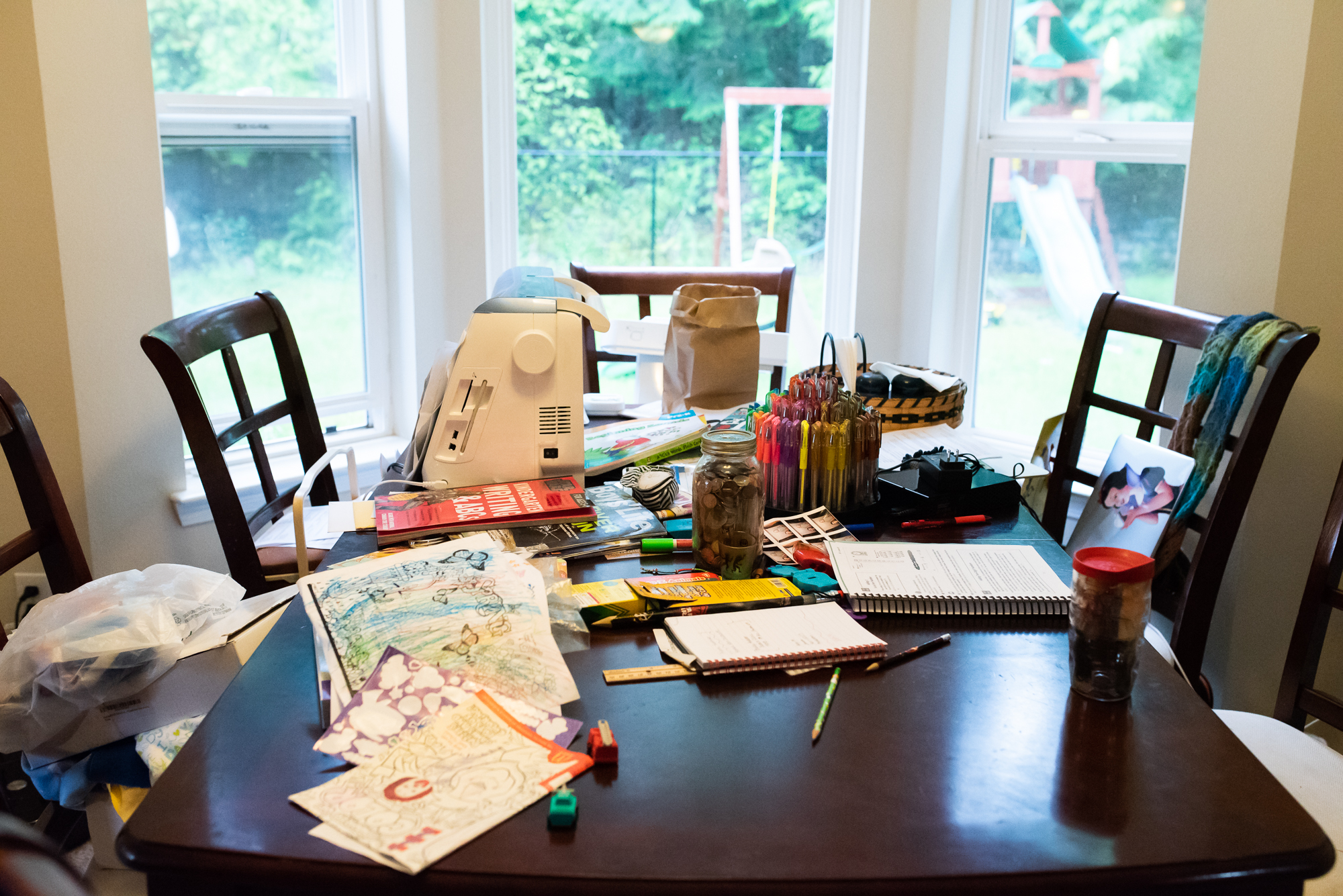 homeschool table